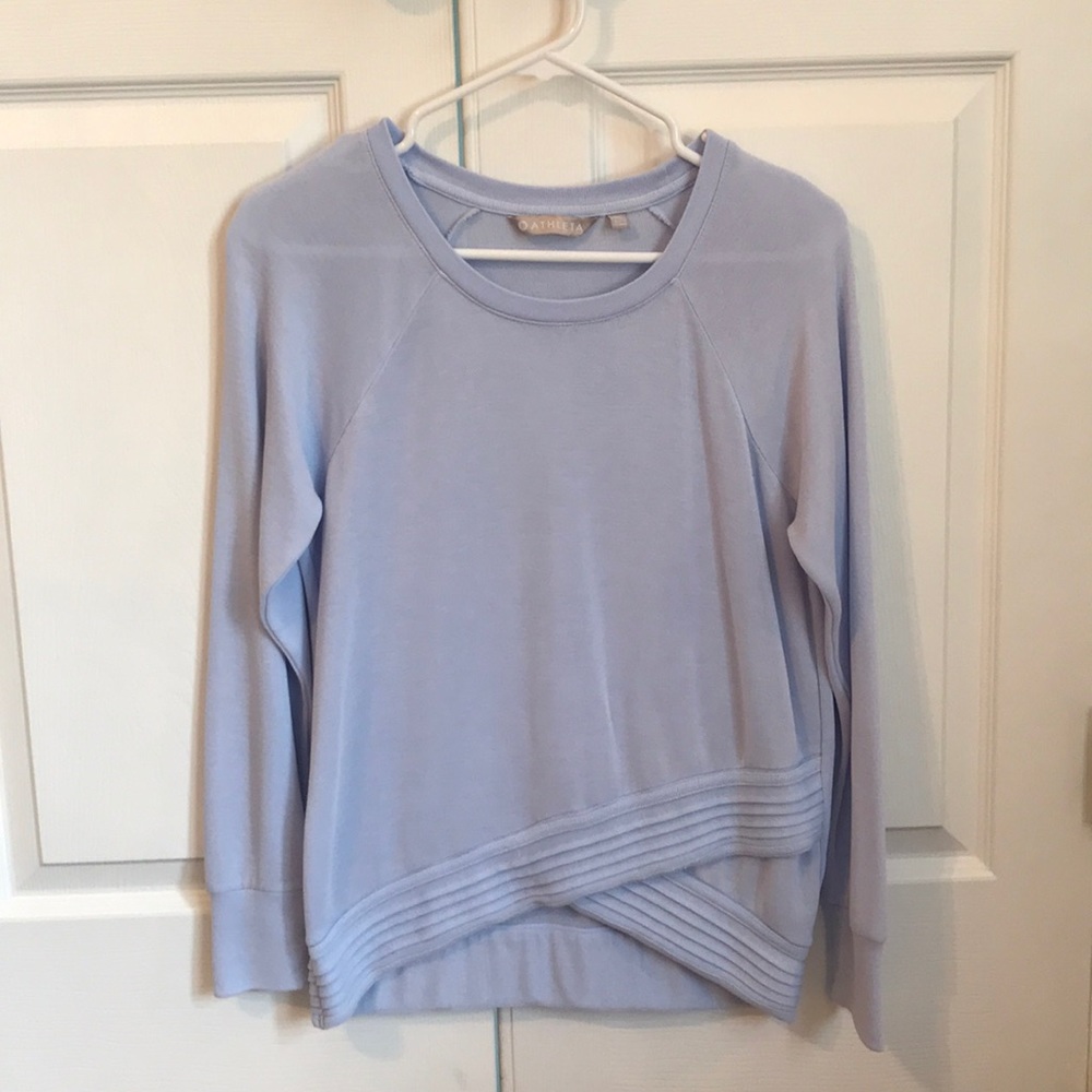 Athleta Criss Cross Sweatshirt XS